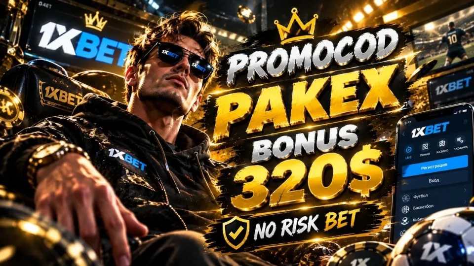 1xbet Pakistan in 2026: registration, promo code PAKEX and first steps